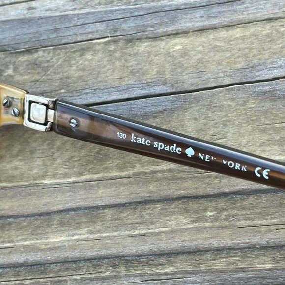 Kate Spade New York Women Eyeglasses REGINE OJMD 130 52[]16 Brown Glasses Frame - Picture 9 of 12